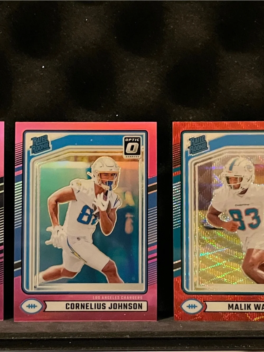 Panini Pink-Prizm Football Trading Card Set